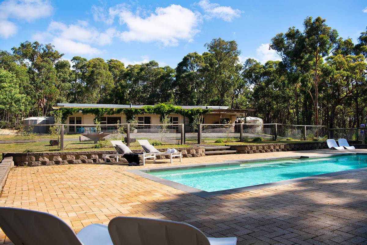 Swimming pool at Forest Estate